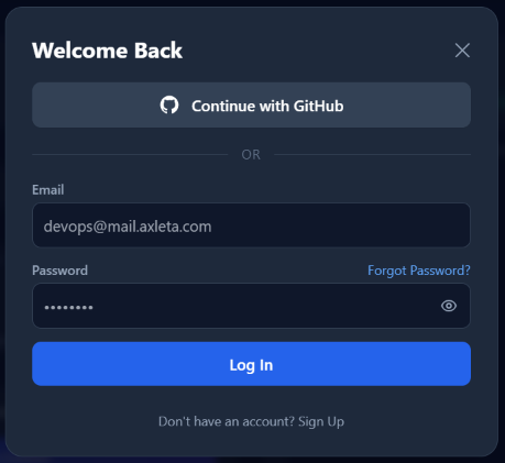 Login Window Option